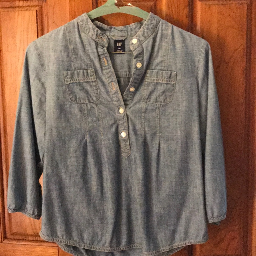 Gap denim top
